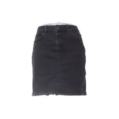 Spijkerrok (Grijs) van Pieces Katoen, Viscose, Polyester, Elastaan