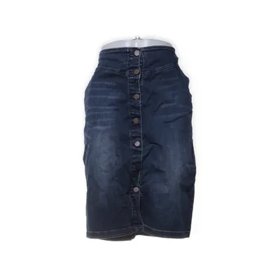 Jeanskjol (Blå) från Step Bomull, Elastan