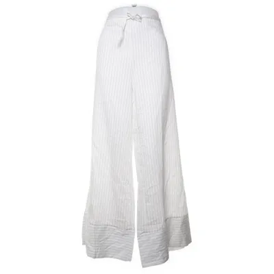 Palazzobyxor (Vit) från Design by Si