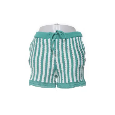 Korte broek (Groen, Wit) van Feelhoo Acryl, Katoen