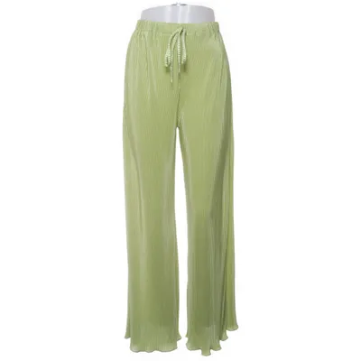 Palazzo pants (Green) from Shein Elastane, Polyester