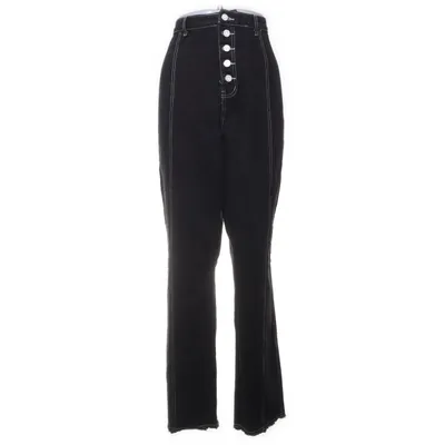 Jeans (Svart) från Missguided Plus Bomull, Polyester