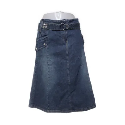 Jeanskjol (Blå) från Casual Bomull, Elastan