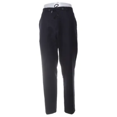 Byxor (Blå) från Hugo Boss Ull, Elastan, Polyester, Bomull