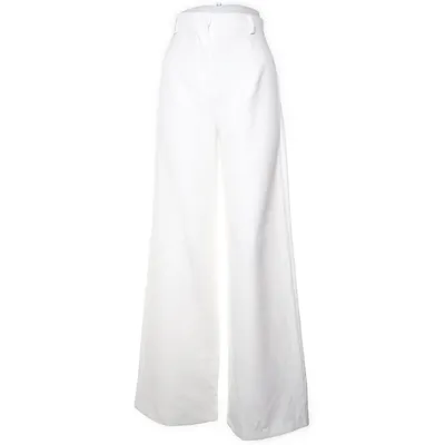 Palazzobyxor (Vit) från Most Wanted Elastan, Polyester