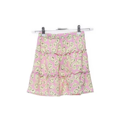 Kjol (Rosa, Gul, Flerfärgad) från H&M Elastan, Polyester