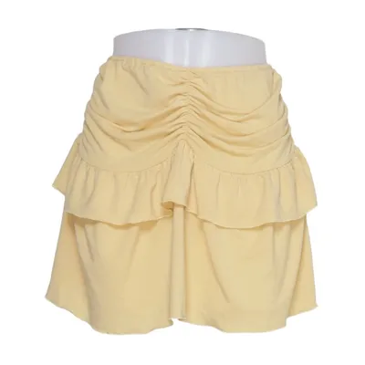 Kjol (Gul) från Daty Elastan, Polyester