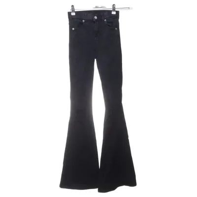 Jeans (MACY BLACK RIPPED KNEES A03) från Dr. Denim Bomull, Elastan