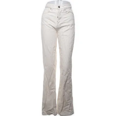 Spijkerbroek (Beige) van Never Denim Katoen