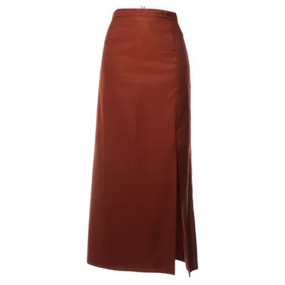 Jupe longue (Marron) de Vera Mont Polyester, Acétate