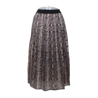Nederdel (Beige, Sort, Flerfarvet) fra CoCouture Polyester, Viscose