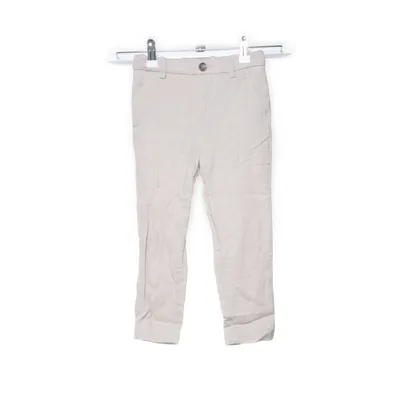 Kostuumbroek (Beige) van H&M Katoen, Linnen