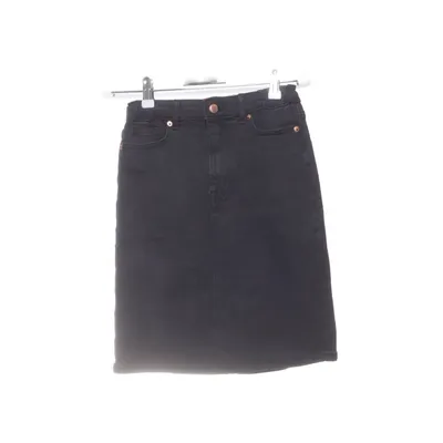 Jeanskjol (Svart) från I Dig Denim Bomull, Elastan