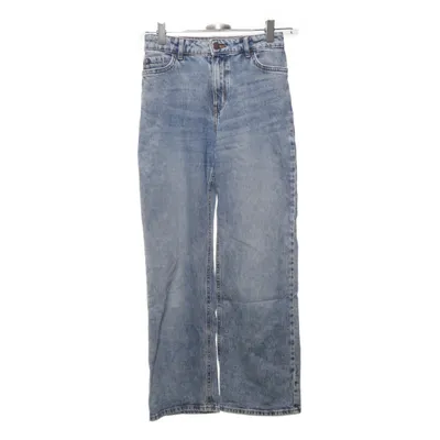 Spijkerbroek (Blauw) van Lindex Katoen, Elastaan