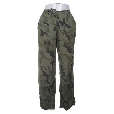 Pants (Green) from Rabena Viscose