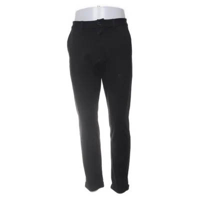Chinos (Zwart) van Lindberg Elastaan, Polyester, Viscose