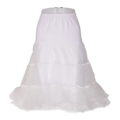Tylnederdel (Hvid) fra Lindy Bop Elastan, Polyester