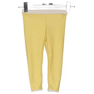 Leggings (Yellow) from Kuling Elastane, Recycled polyester
