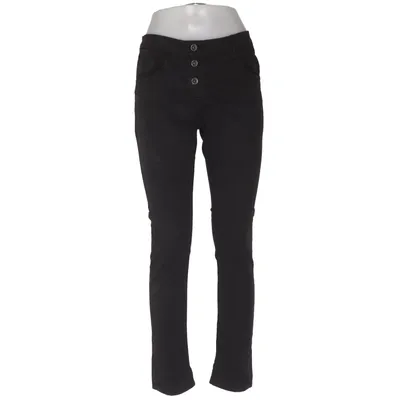 Jeans (Grå) fra Please Vintage Glam Bomuld, Elastan