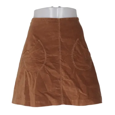 Skirt (Brown) from Jumperfabriken Cotton, Elastane, Viscose