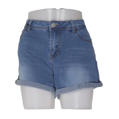 Denim shorts (Blue) from Hot Kiss Cotton, Elastane, Polyester, Viscose