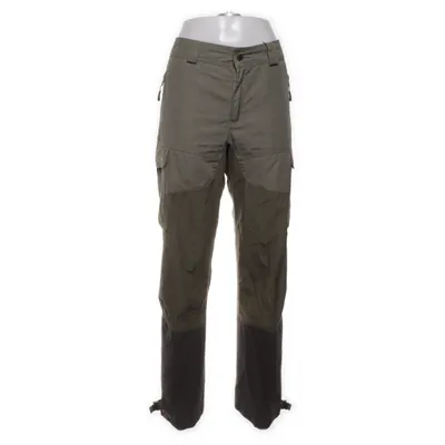 Pantalon de chasse (Vert, Gris) de Lundhags Coton biologique, Polyamide, Polyester