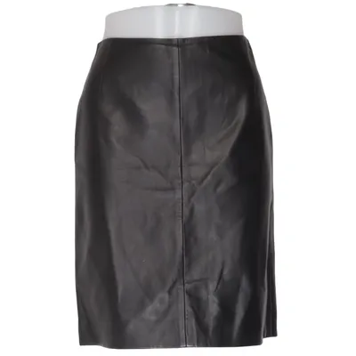 Leather skirt (Black) from WERA Acetate, Polyamide, Leather