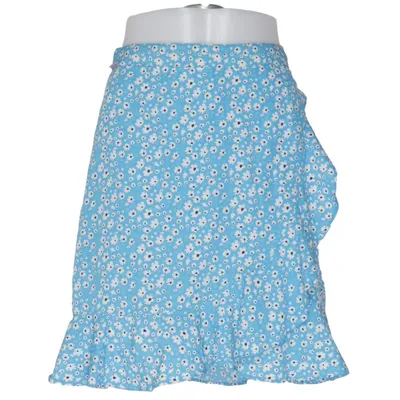Jupe portefeuille (Bleu, Blanc) de Seaside Polyester