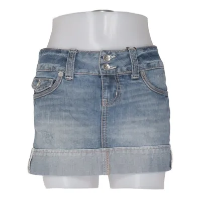 Jeanskjol (Blå) från So...? Bomull, Polyester