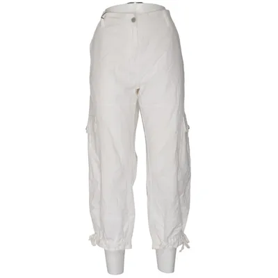 Pantalon cargo (Blanc) de Salsa Coton