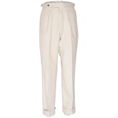 Chinos (Beige) från Natalino Bomull
