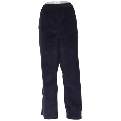 Corduroy broek (Blauw) van Denim & Co Katoen, Elastaan