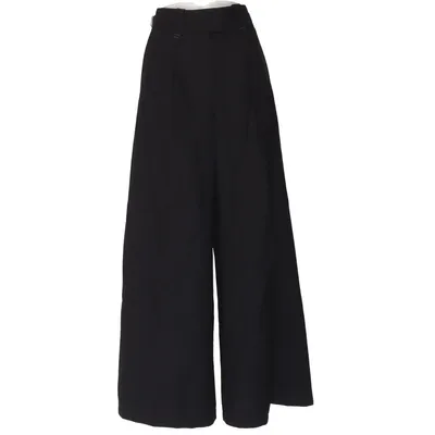 Palazzobyxor (Svart) från Arket Elastan, Polyester, Ull