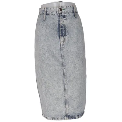 Denim skirt (Blue) from Bongo Cotton