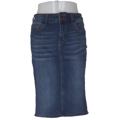 Jeansrock (Blau) von Lit Baumwolle, Elasthan, Modal, Polyester
