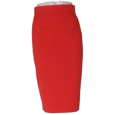 Skirt (Red) from Bialcon Elastane, Polyester, Viscose