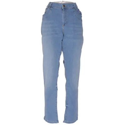 Jeans (Blå) fra I Say Bomuld, Elastan