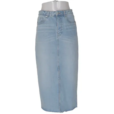 Denim skirt (Blue) from Denim Rebel Cotton, Elastane