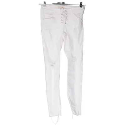 Jeans (Hvid) fra Ü by KappAhl Bomuld, Elastan