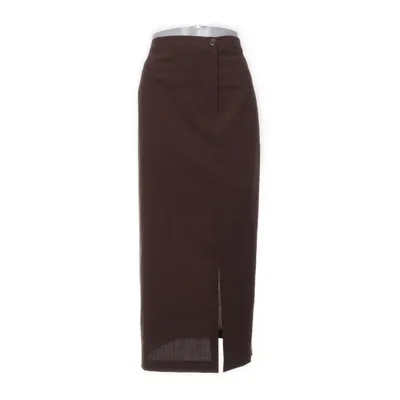 Långkjol (Brun) från Hammer Elastan, Polyester, Ull