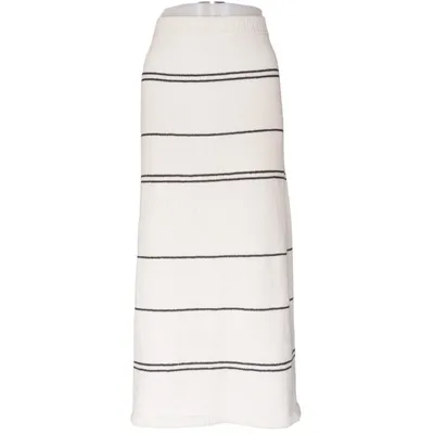 Långkjol (Vit, Svart) från STOCKH LM Studio Bomull, Polyester