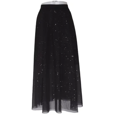 Tyllkjol (Svart) från Caroline Biss Elastan, Polyester