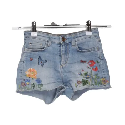 Denim shorts (Blue, Multicolored) from Nathalie Lété x H&M