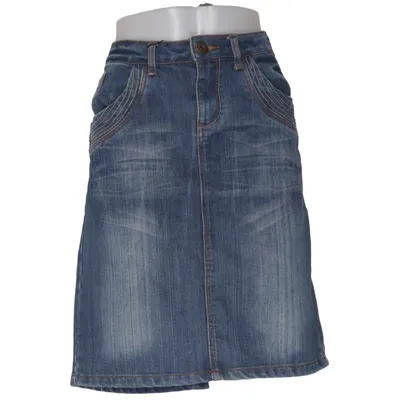 Jeanskjol (Blå) från Sublevel Bomull, Elastan, Polyester