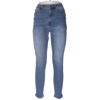 Jeans (Blue) from Curve Appeal Cotton, Elastane, Polyester