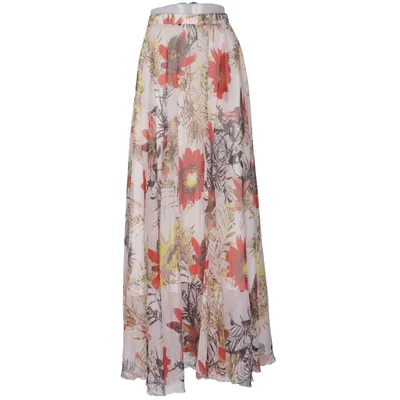Maxi rok (Wit, Meerkleurig) van Chicwish Polyester