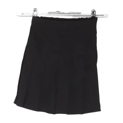 Kjol (Svart) från Next School Återvunnen polyester, Viskos