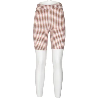 Hotpants (Brown, White) from Collusion Elastane, Polyester