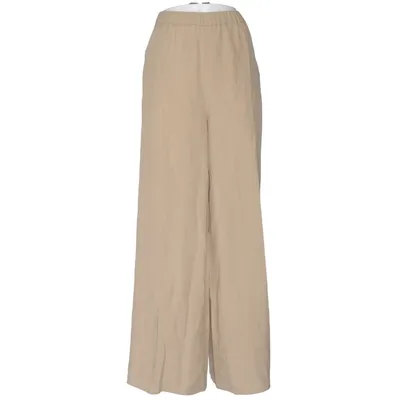 Palazzo broek (Beige) van MaxMara Zijde