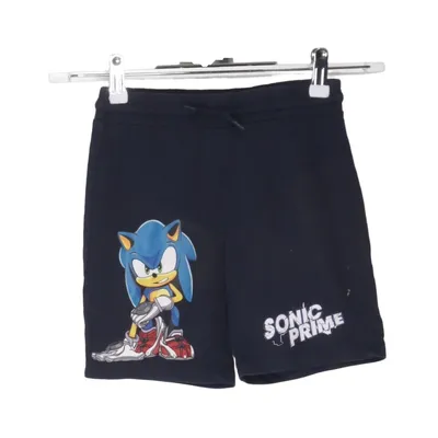 Short de jogging (Bleu, Multicolore) de Sonic Coton, Polyester